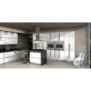 Neo White Gloss kitchen by Hanssem