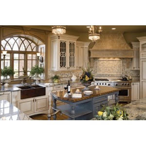 Transitional kitchen, Hampshire Cabinetry
