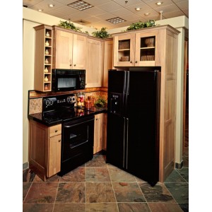 Mission Honey kitchen by Cabinetry by Karman