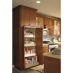 UTILITY CABINET WITH ROLL TRAYS